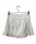 the Barnnet (ザ バーネット) Lignes Lace Mini Skirt ホワイト サイズ:S 未使用品：7000円