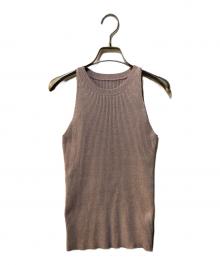 anuans（アニュアンス）の古着「アメスリラメニットトップス」｜ピンク