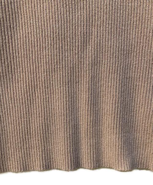 anuans（アニュアンス）anuans (アニュアンス) アメスリラメニットトップス ピンク サイズ:Freeの古着・服飾アイテム