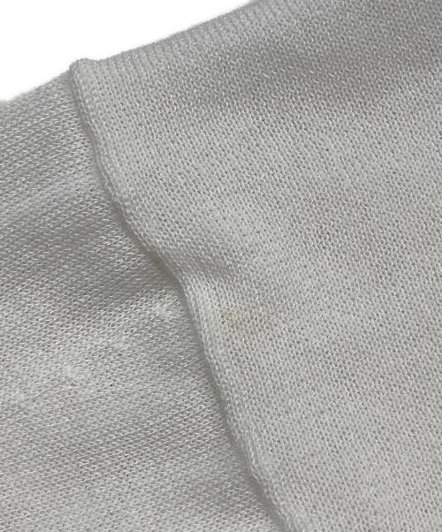 HER LIP TO（ハーリップトゥ）HER LIP TO (ハーリップトゥ) UV Knit Dress Cardigan ホワイト サイズ:Sの古着・服飾アイテム