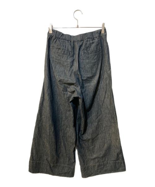 HUMAN WOMAN（ヒューマンウーマン）HUMAN WOMAN (ヒューマンウーマン) ライトオンスデニムツイストバギーパンツ インディゴ サイズ:Mの古着・服飾アイテム