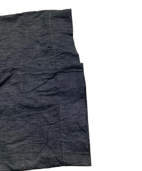 HUMAN WOMAN（ヒューマンウーマン）HUMAN WOMAN (ヒューマンウーマン) ライトオンスデニムツイストバギーパンツ インディゴ サイズ:Mの古着・服飾アイテム