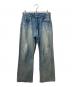 AURALEE（オーラリー）の古着「SELVEDGE FADED LIGHT DENIM PANTS」｜ブルー