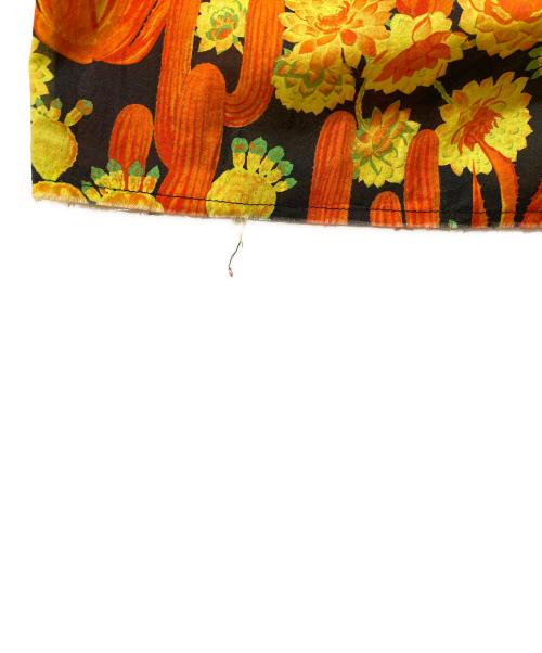 LOEWE（ロエベ）LOEWE (ロエベ) Paula's Ibiza (パウラズ・イビザ) フラワープリントイージーパンツ オレンジ サイズ:Ｓの古着・服飾アイテム