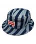 KENZO（ケンゾー）の古着「Dazzle Stripe デニム バケットハット」｜ブルー