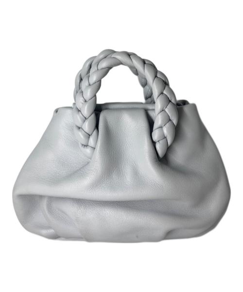 HEREU（ヘリュー）HEREU (ヘリュー) BOMBON ハンドバッグ ブルーの古着・服飾アイテム