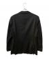 BURBERRY BLACK LABEL (バーバリーブラックレーベル) カシミヤ混テーラードジャケット ブラック サイズ:LL：7000円