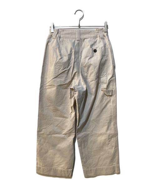 MHL（エムエイチエル）MHL (エムエイチエル) WASHED COMPACT COTTON チノパンツ アイボリー サイズ:1の古着・服飾アイテム