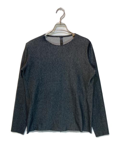 wjk（ダブルジェイケー）wjk (ダブルジェイケー) denim cut&sewnカットソー ブラック サイズ:Sの古着・服飾アイテム