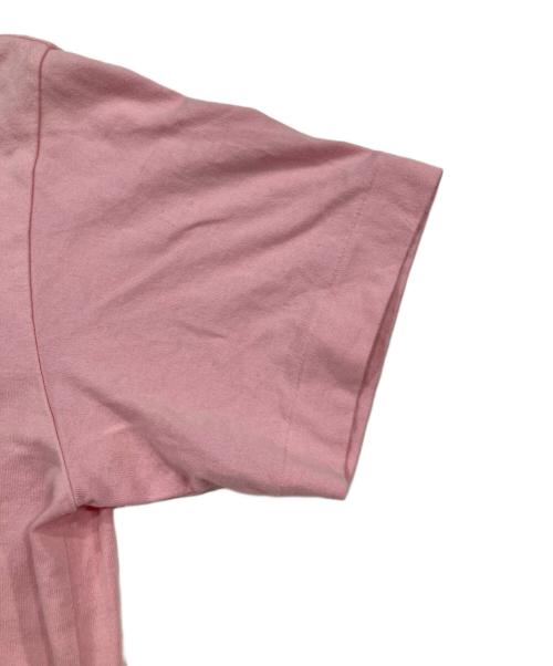 COMME des GARCONS GIRL（コムデギャルソンガール）COMME des GARCONS GIRL (コムデギャルソンガール) ポンポンディティールカットソー ピンク サイズ:Lの古着・服飾アイテム