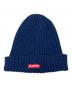 SUPREME（シュプリーム）の古着「ニット帽」｜ネイビー