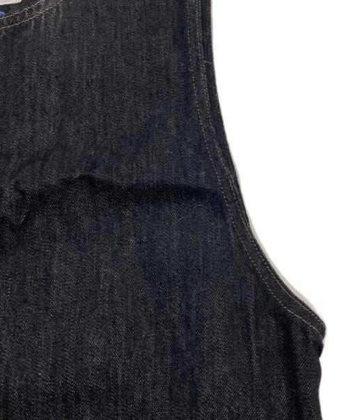 MHL（エムエイチエル）MHL (エムエイチエル) CANTON (キャントン) デニムワンピース ブラック サイズ:36の古着・服飾アイテム