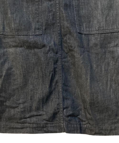 MHL（エムエイチエル）MHL (エムエイチエル) CANTON (キャントン) デニムワンピース ブラック サイズ:36の古着・服飾アイテム