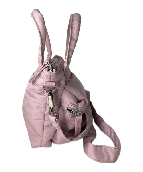 Matin Kim（マーティン・キム）Matin Kim (マーティン・キム) 2WAYミニショルダーバッグ ピンクの古着・服飾アイテム