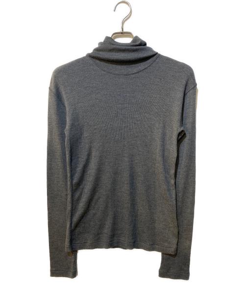 DEUXIEME CLASSE（ドゥーズィエム クラス）DEUXIEME CLASSE (ドゥーズィエム クラス) ribタートル ニットプルオーバー グレー サイズ:Freeの古着・服飾アイテム