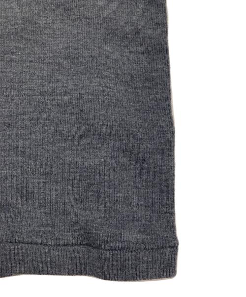 DEUXIEME CLASSE（ドゥーズィエム クラス）DEUXIEME CLASSE (ドゥーズィエム クラス) ribタートル ニットプルオーバー グレー サイズ:Freeの古着・服飾アイテム