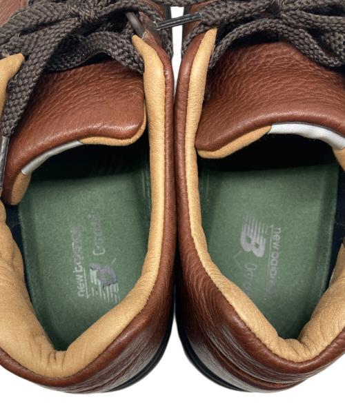NEW BALANCE（ニューバランス）NEW BALANCE (ニューバランス) Allerdale レザースニーカー ブラウン サイズ:27ｃｍの古着・服飾アイテム
