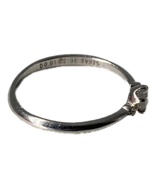 VA Vendome Aoyama（ヴイエーヴァンドームアオヤマ）VA Vendome Aoyama (ヴイエーヴァンドームアオヤマ) キュービックジルコニア リング シルバー サイズ:7号の古着・服飾アイテム