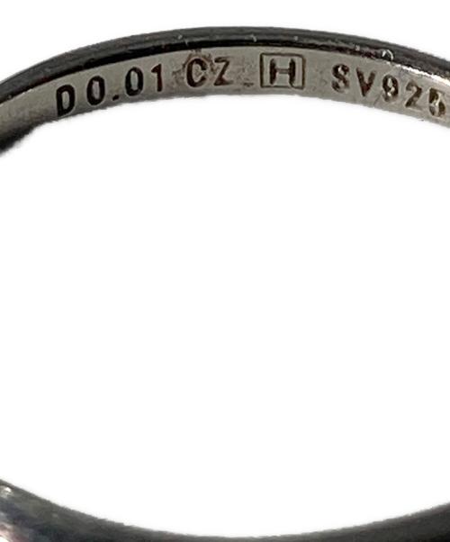 VA Vendome Aoyama（ヴイエーヴァンドームアオヤマ）VA Vendome Aoyama (ヴイエーヴァンドームアオヤマ) キュービックジルコニア リング シルバー サイズ:7号の古着・服飾アイテム