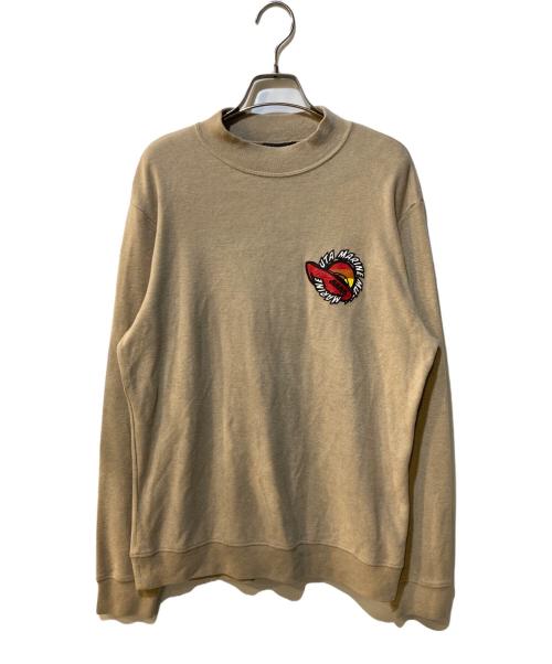 muta MARINE（ムータマリン）muta MARINE (ムータマリン) モックネックプルオーバー ベージュ サイズ:6の古着・服飾アイテム