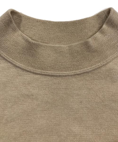 muta MARINE（ムータマリン）muta MARINE (ムータマリン) モックネックプルオーバー ベージュ サイズ:6の古着・服飾アイテム
