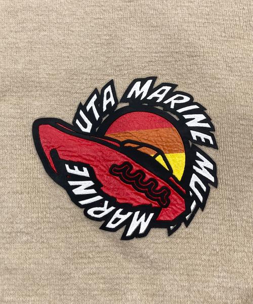 muta MARINE（ムータマリン）muta MARINE (ムータマリン) モックネックプルオーバー ベージュ サイズ:6の古着・服飾アイテム