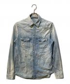 Ron Hermanロンハーマン）の古着「デニムウエスタンシャツ」｜インディゴ
