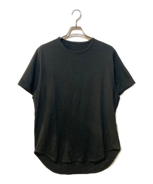 GROUND Y（グラウンドワイ）GROUND Y (グラウンドワイ) ラウンドショートスリーブカットソー ブラック サイズ:3の古着・服飾アイテム