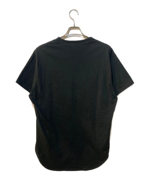 GROUND Y（グラウンドワイ）GROUND Y (グラウンドワイ) ラウンドショートスリーブカットソー ブラック サイズ:3の古着・服飾アイテム