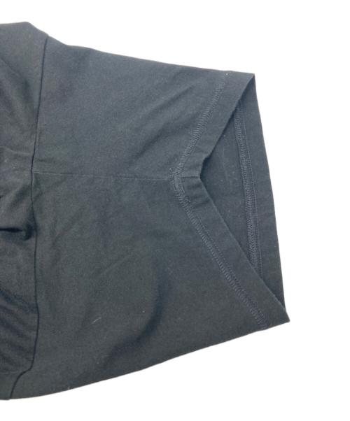 GROUND Y（グラウンドワイ）GROUND Y (グラウンドワイ) ラウンドショートスリーブカットソー ブラック サイズ:3の古着・服飾アイテム