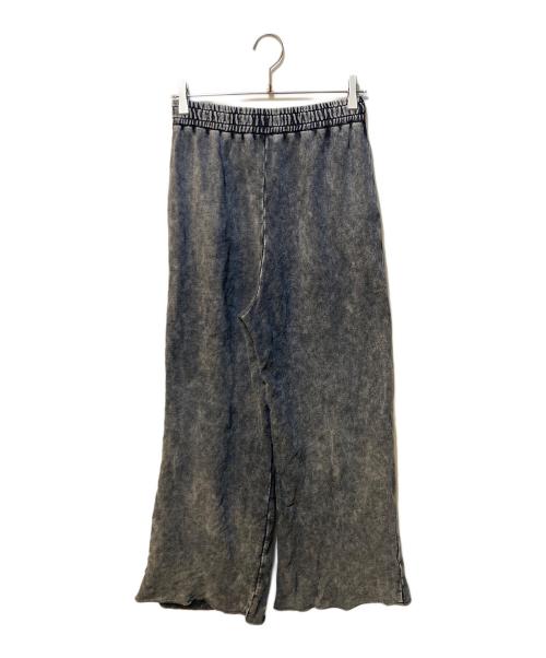 JEANASIS（ジーナシス）JEANASIS (ジーナシス) スウェットワイドパンツ グレー サイズ:Freeの古着・服飾アイテム