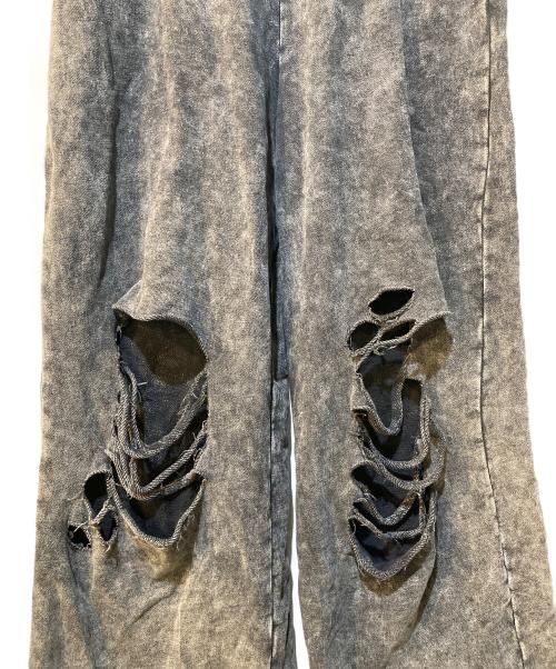 JEANASIS（ジーナシス）JEANASIS (ジーナシス) スウェットワイドパンツ グレー サイズ:Freeの古着・服飾アイテム