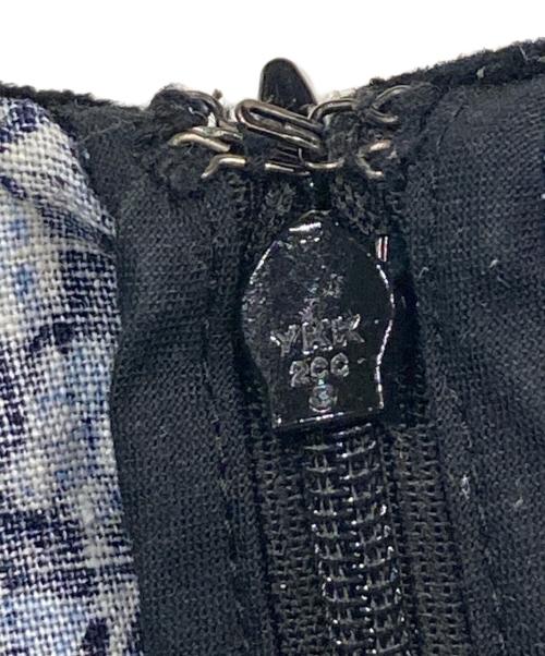 R&D.M.Co-OLDMAN'S TAILOR（オールドマンズテイラー）R&D.M.Co-OLDMAN'S TAILOR (オールドマンズテイラー) WILD BERRY ROUND COLLAR NO SLEEVE BL ブルー サイズ:Sの古着・服飾アイテム