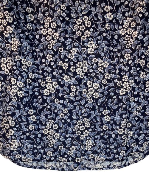 R&D.M.Co-OLDMAN'S TAILOR（オールドマンズテイラー）R&D.M.Co-OLDMAN'S TAILOR (オールドマンズテイラー) WILD BERRY ROUND COLLAR NO SLEEVE BL ブルー サイズ:Sの古着・服飾アイテム