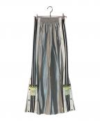 adidasアディダス）の古着「オーバーサイズ アディブレイクパンツ」｜シルバー