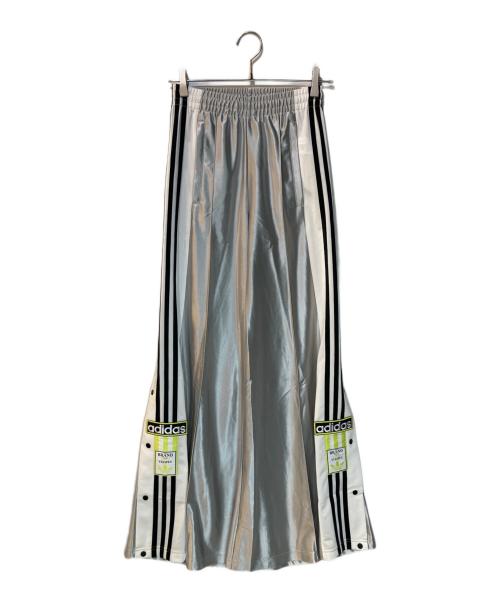 adidas（アディダス）adidas (アディダス) オーバーサイズ アディブレイクパンツ シルバー サイズ:XSの古着・服飾アイテム