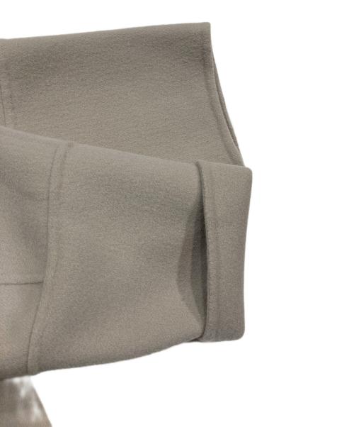 LE PHIL（ル フィル）LE PHIL (ル フィル) ソフトウールリバーノーカラーコート ベージュ サイズ:1の古着・服飾アイテム