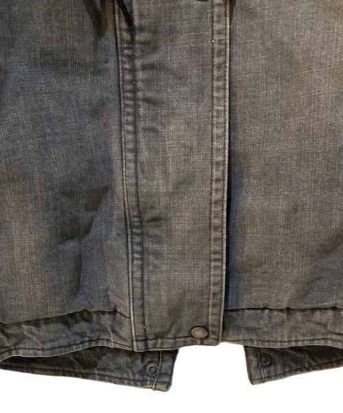 Hysteric Glamour（ヒステリックグラマー）Hysteric Glamour (ヒステリックグラマー) デニムボアモッズコート グレー サイズ:Freeの古着・服飾アイテム