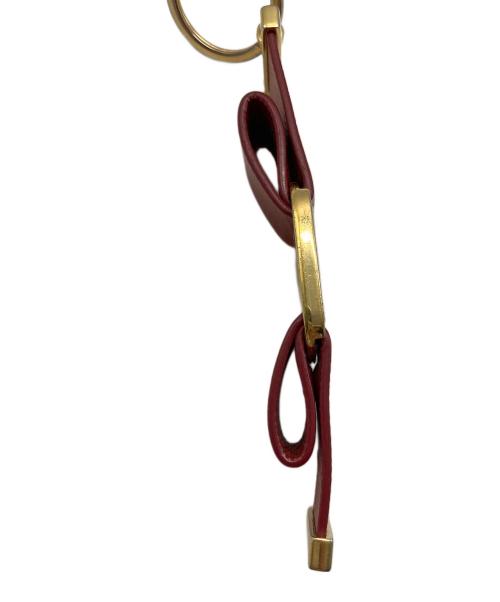 Salvatore Ferragamo（サルヴァトーレ フェラガモ）Salvatore Ferragamo (サルヴァトーレ フェラガモ) ヴァラリボンストラップ レッドの古着・服飾アイテム