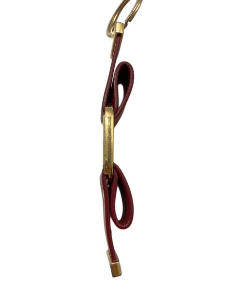 Salvatore Ferragamo（サルヴァトーレ フェラガモ）Salvatore Ferragamo (サルヴァトーレ フェラガモ) ヴァラリボンストラップ レッドの古着・服飾アイテム