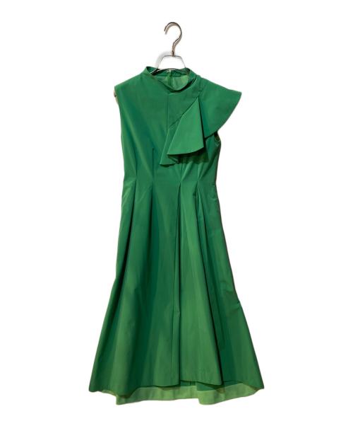 Maglie le cassetto（マーリエ ル カセット）Maglie le cassetto (マーリエ ル カセット) アシメモードワンピース グリーン サイズ:5の古着・服飾アイテム
