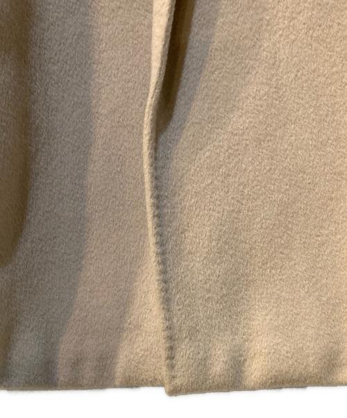 MaxMara（マックスマーラ）MaxMara (マックスマーラ) ベルテッド キャメルコート ベージュ サイズ:42の古着・服飾アイテム
