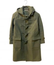 AURALEE（オーラリー）の古着「HEAVY MELTON DUFFLE COAT」｜オリーブ