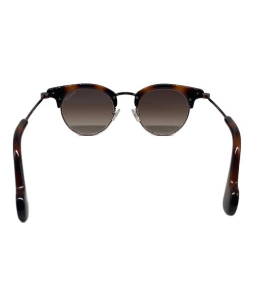 MONCLER（モンクレール）MONCLER (モンクレール) サングラス ブラウン サイズ:47□20の古着・服飾アイテム