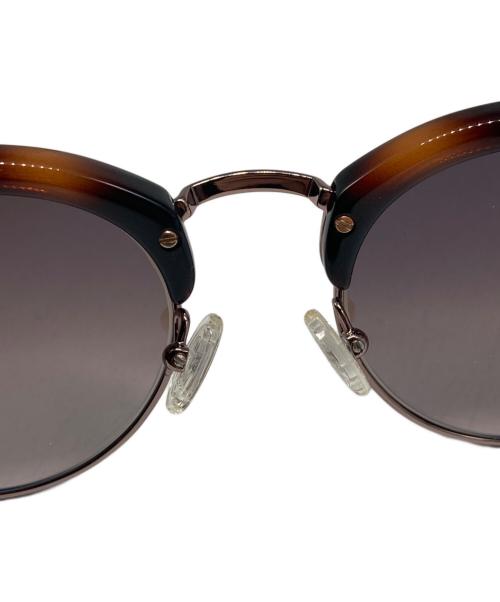 MONCLER（モンクレール）MONCLER (モンクレール) サングラス ブラウン サイズ:47□20の古着・服飾アイテム