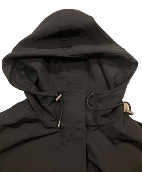 HUMAN WOMAN（ヒューマンウーマン）HUMAN WOMAN (ヒューマンウーマン) フード付スプリングコート ネイビー サイズ:Mの古着・服飾アイテム