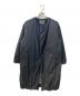 The Loft labo（ザロフトラボ）の古着「ノーカラーダウンコート」｜ネイビー