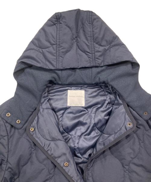 HUMAN WOMAN（ヒューマンウーマン）HUMAN WOMAN (ヒューマンウーマン) キルティングライトブルゾン ネイビー サイズ:Mの古着・服飾アイテム