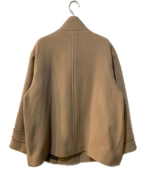 HUMAN WOMAN（ヒューマンウーマン）HUMAN WOMAN (ヒューマンウーマン) ダブルモッサダッフルコート キャメル サイズ:M 未使用品の古着・服飾アイテム