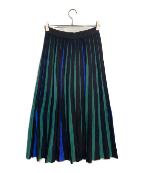 PAUL SMITH（ポールスミス）PAUL SMITH (ポールスミス) ニットロングスカート ブラック サイズ:Ｍの古着・服飾アイテム